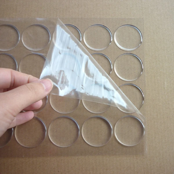 

Free Shipping: Wholesale 1000 pcs/lot 25 mm 3D Clear Round Epoxy Sticker For DIY Jewelry Crafts