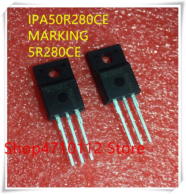 New 10pcs/lot Ipa50r280ce Ipa50r280 Marking 5r280ce To-220f Ic ...