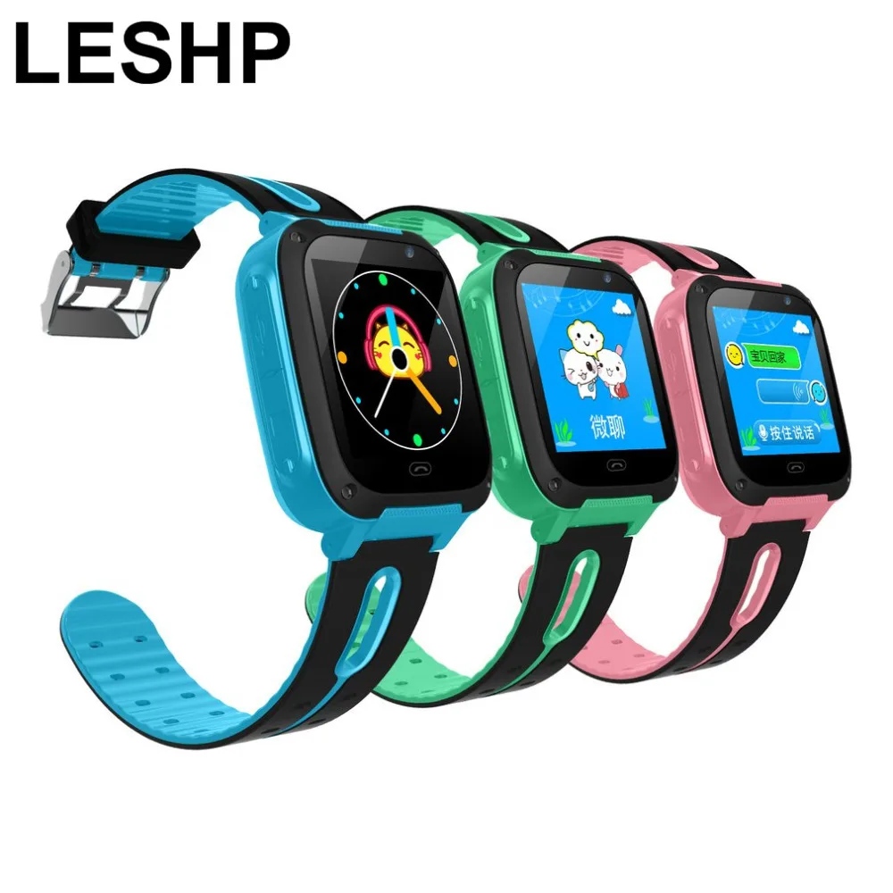 LESHP G36M-S4 Children Smart Watch 1.44 INCH Touch Screen GPRS LBS Location SOS Call Remote Monitor GSM Anti-Lost Watch for Kid