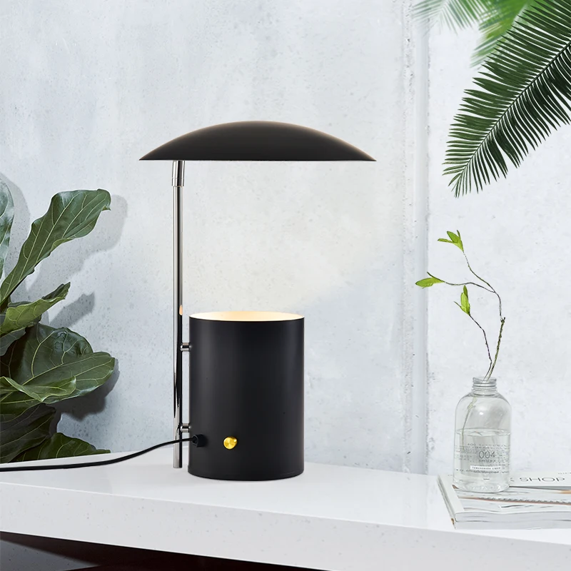 

Nordic Creative Simple Modern Study Lamp Bedroom Headlamp Learning Jane Duck-billed Cylindrical Individual Table Lamp