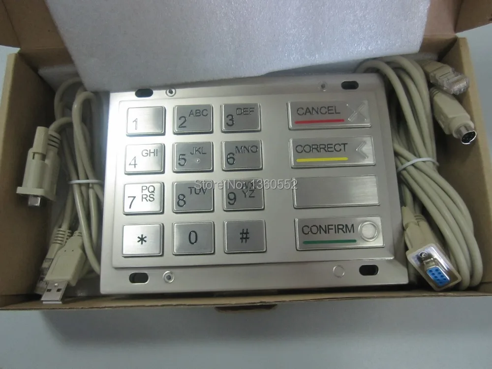 Wincor ATM PCI EPP Parts клавиатура V5 PCI2.0 одобрен для банкомата киоск pin pad сборка Замена|parts