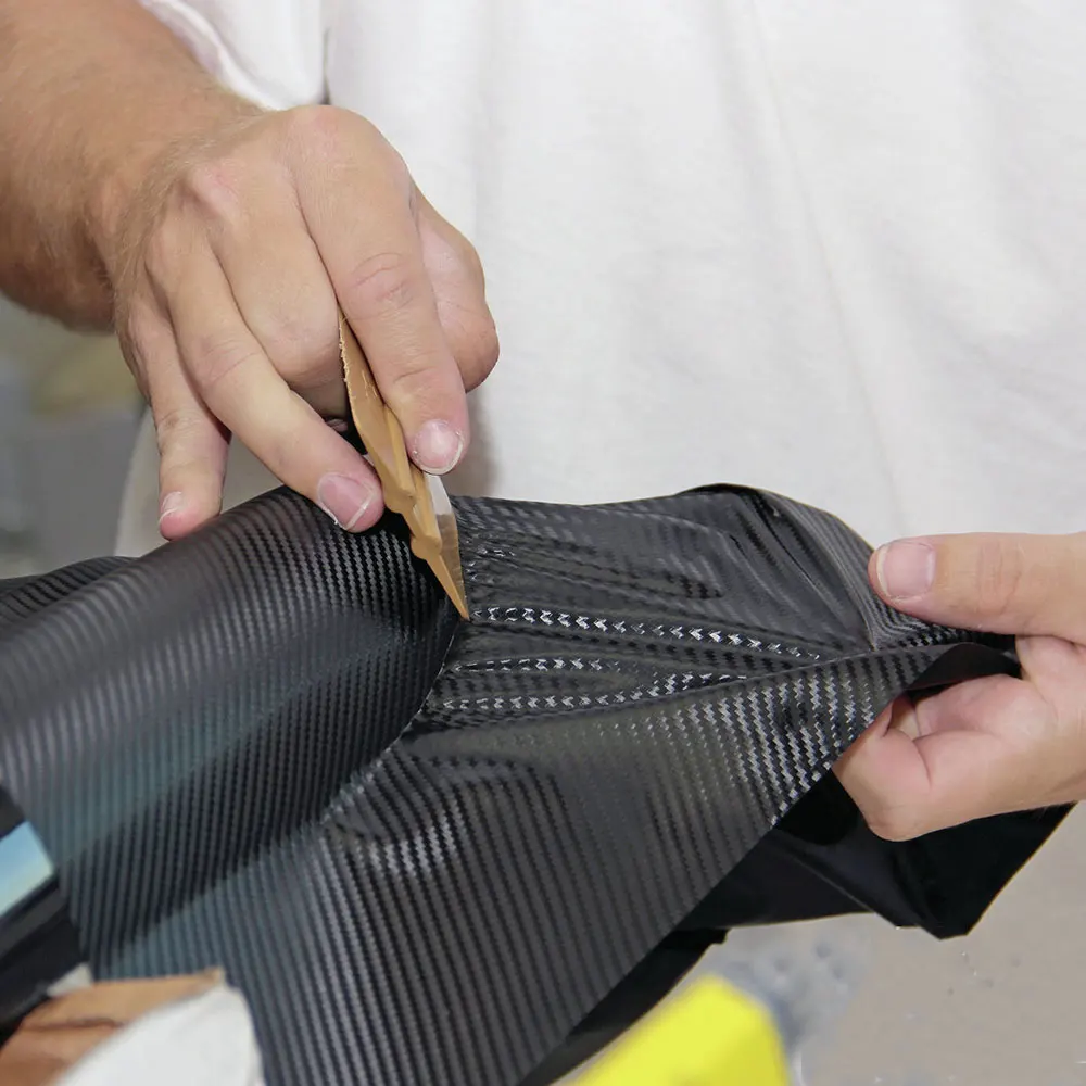

FEELWIND 30cmx127cm 3D Carbon Fiber Vinyl Film Wraps Waterproof/Scratch-resistant/Self-adhesive For Car For PS4 For Xbox