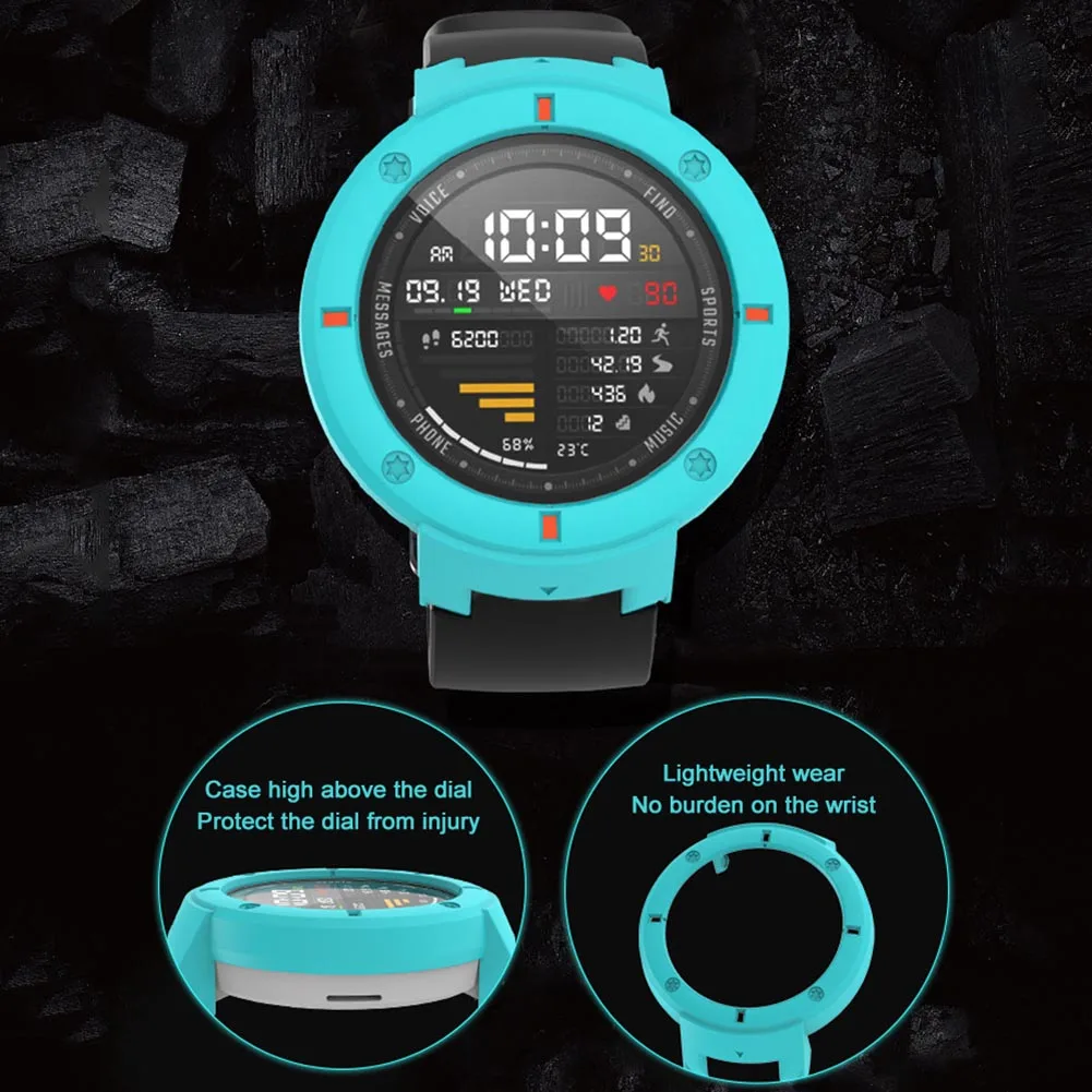 Армированный защитный чехол для Amazfit Verge 3 защитная рамка из поликарбоната