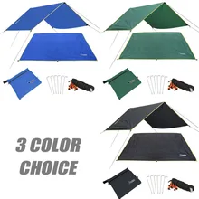 4-6 человек Сверхлегкий Многофункциональный водонепроницаемый тент брезент песчаный пляж коврик для пикника походные коврики 150x220 см 180x220 см 240x220 см