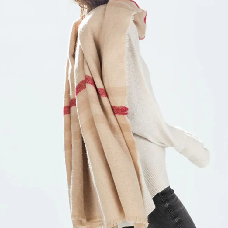 2015 Scarf Women font b Tartan b font scarves font b Tartan b font Plaid Scarf