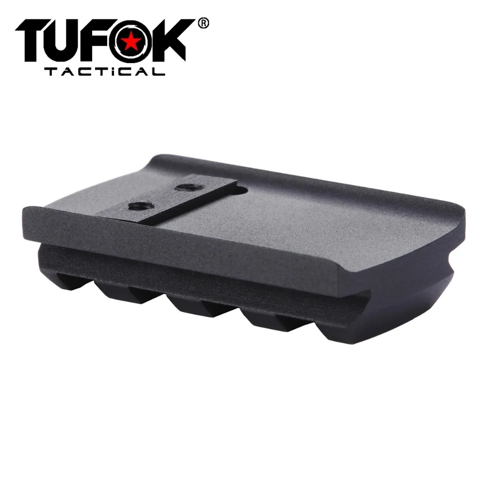 TuFok Glock 17 19 22 23 26 27 34 крепление принадлежности для пистолета Глок прицел Монтажная пластина для Красный точка зрения Пикатинни область адаптера БАЗА