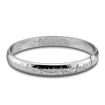 

Fashion silver couple bracelet.Woman 8 mm round bracelet solid 925 silver.Restore ancient ways the grain bracelets. lady jewelry