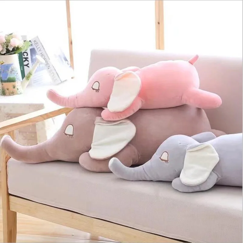 

Lovely Sleeping Elephant Plush Toy Stuffed Animal Doll Plush Pillow Gift Send to Children & Girlfriend