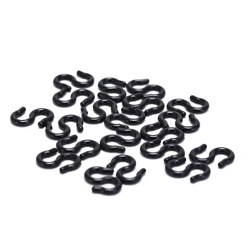 

10Pcs S Disc Brake Cable Sets Pipe Line Accessories Buckle Mountain Road Bicycle Bike Hydraulic Brake Cable S Buckle hook