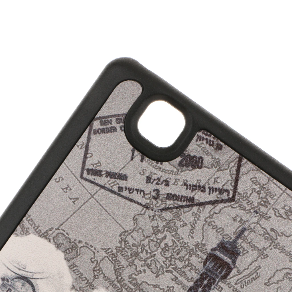 Protective Case Cover Printed Dustproof Flip Case For Kobo Aura Edition 2 #2