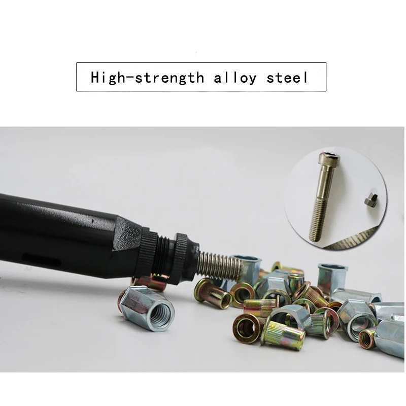 MY-9802 Automatic Pneumatic Riveter Air Riveter Air Rivet Nut Gun Tool Only for Aluminum Rivet Nuts MY-9802 Automatic Pneumatic Riveter Air Riveter Air Rivet Nut Gun Tool Only for Aluminum Rivet Nuts