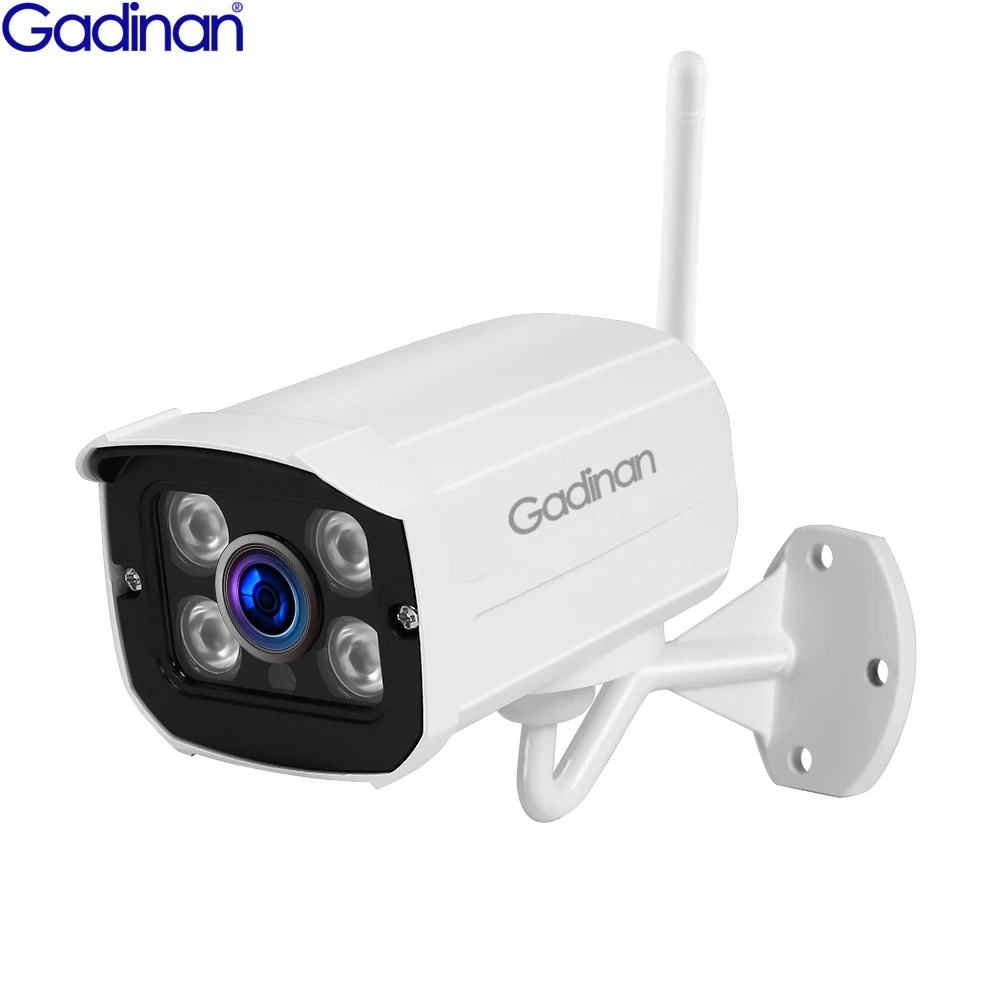Gadinan 2.0MP iCSee IP камера 1080P Wi-Fi наружная металлическая HD видеонаблюдения Встроенная