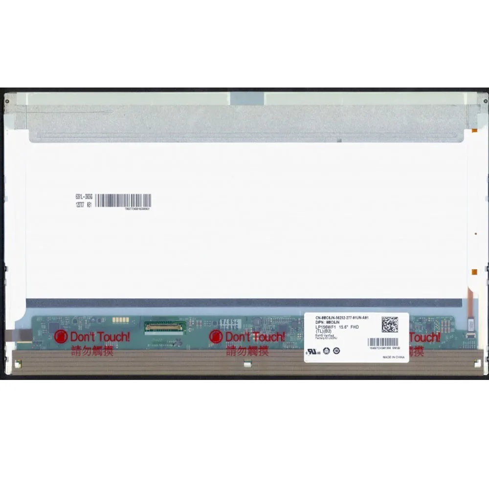 

Tested Grade A+++ B156HW01 V.5 V5 B156HW02 LP156WF1 TLB2 LTN156HT01 LTN156HT02 15.6LED 1920X1080 40PIN LCD Display Laptop Screen
