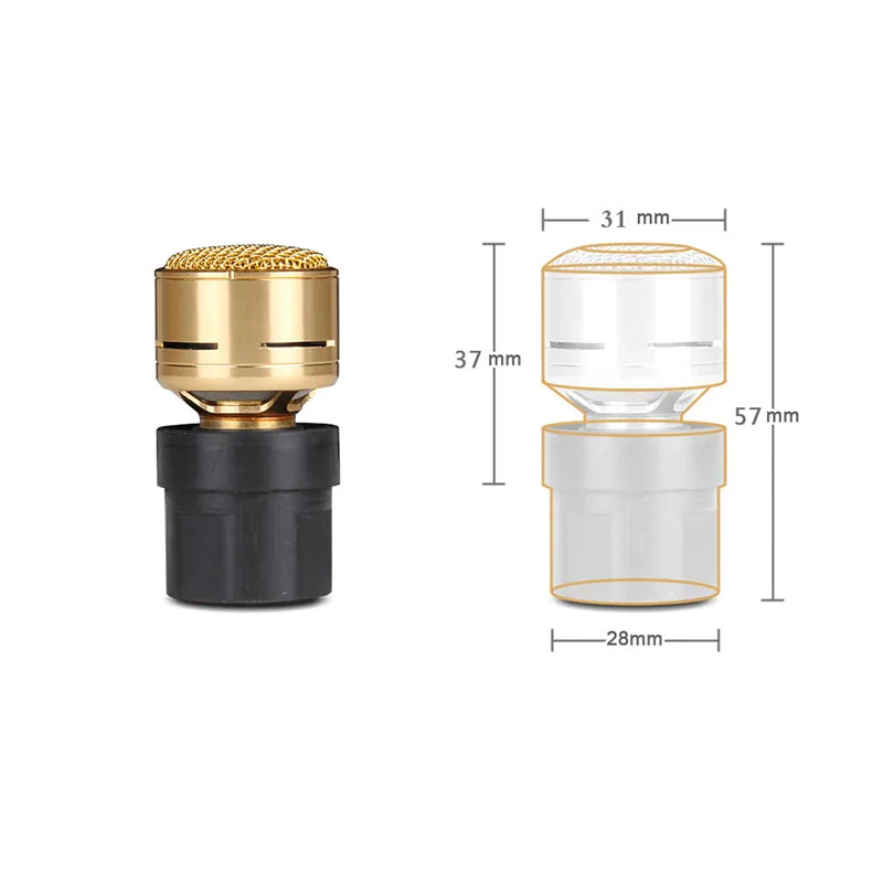 Great Voice Restore Profession Microphone core Capsule Microphone Head Replacement for High-Fidelit