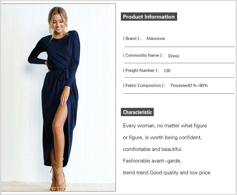 Autumn Bodycon Dress Women Sexy Split Bandage Long Sleeve Plus Size Casual Vestidos Mujer 2018 Maxi Asymmetrical O-neck Dresses  (33)