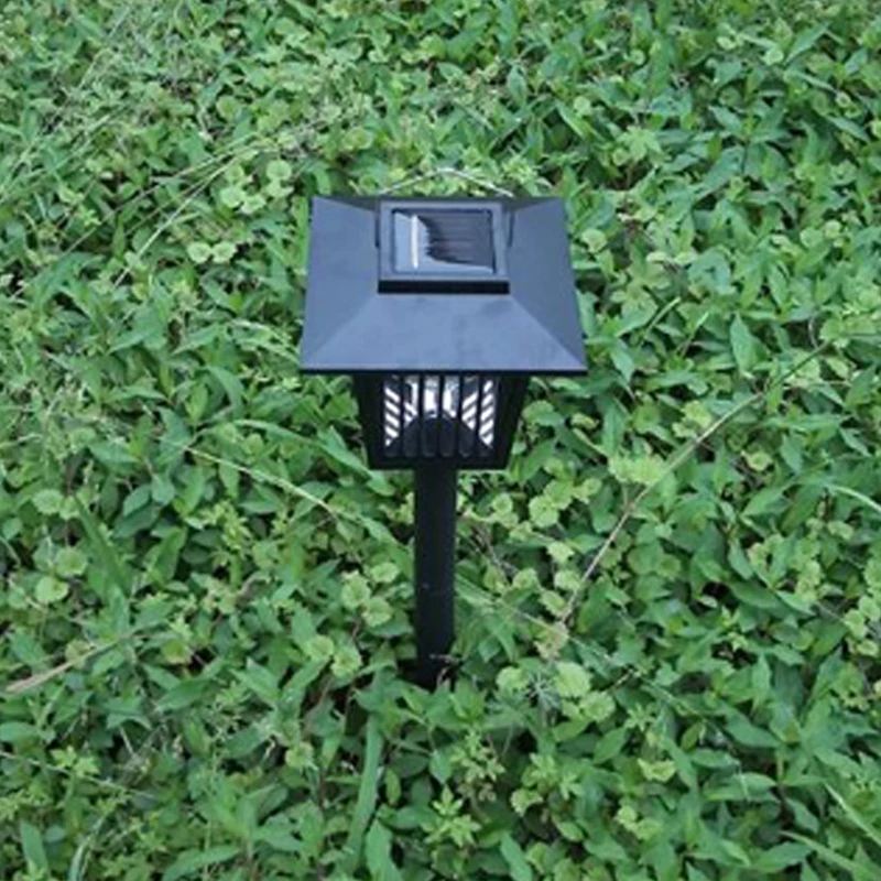 Solar Mosquito Killer Lamp LED UV Mosquito Killer Lamp Outdoor Garden Lawn Light Killer Insect Pest Bug Zapper (2)