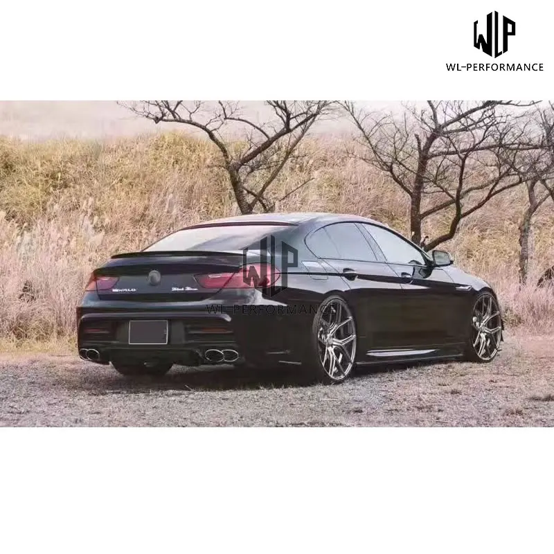 F06 FRP раздельный Комплект кузова автомобиля передний бампер задний боковые юбки