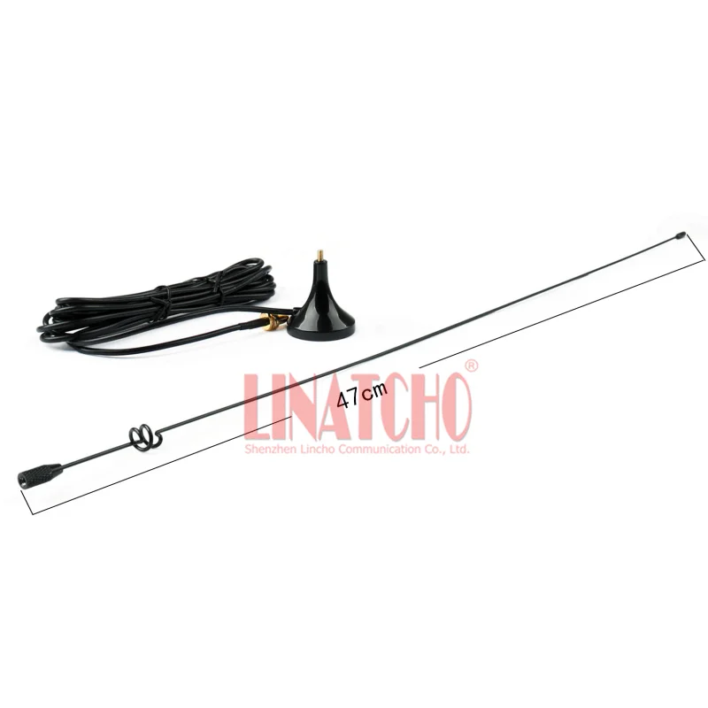 UT 108 антенна 144 430 МГц sma male ham двухсторонняя Любительская радио uhf vhf Магнитная