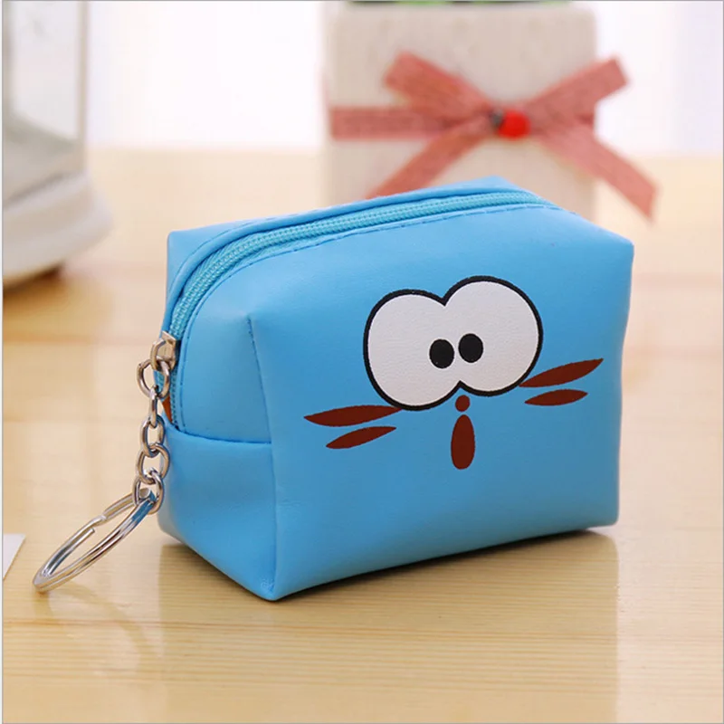 RU&BR Lovely Animal Pattern Coin Purse PU Leather Zipper Small Coin Purse Key Bag Creative New ...