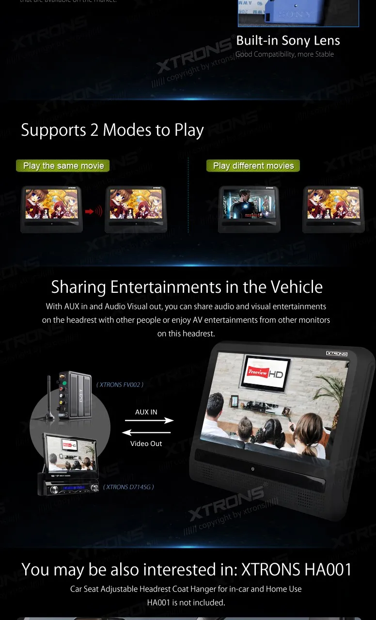 Cheap 2 pcs 9" HD Digital TFT Touch Screen Ultra-thin Design Car Headrest DVD Player support sd/usb/+2 IR headphones 11