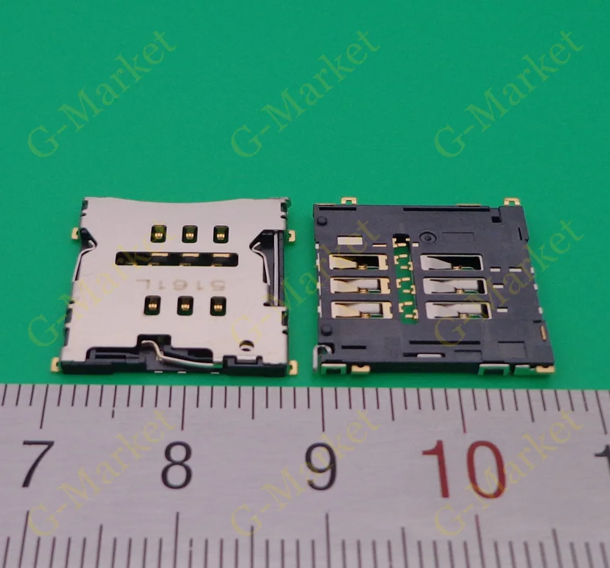 100X Оригинальный разъем для HTC S720e G23 One X ONEX sim card reader держатель лоток с гнездом