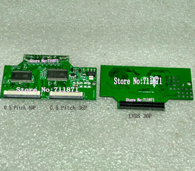 

CMOS 2ch 8bit 0.5 Pitch 36P 40P FPC FFC LVDS Adapter Plate AA150XC01 LVDS Connector 40P 36P FFC FPC AA150XC01 30P LVDS Adapter