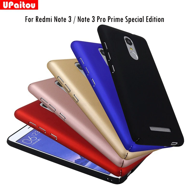 

UPaitou For Xiaomi Redmi Note 3 / Note 3 Pro Prime (152mm) Special Edition Cover PC Case Full Protection Back Cover Case