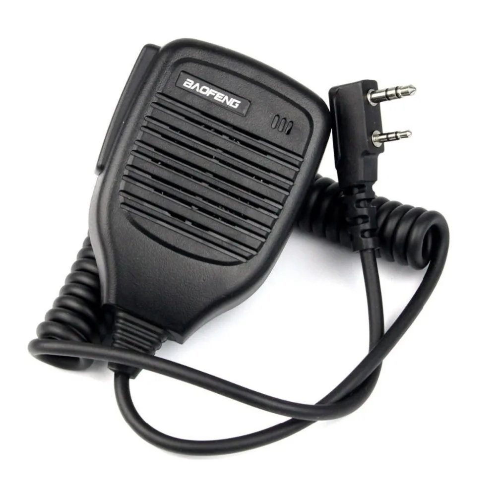 Портативный динамик микрофон PTT MIC аксессуары для Kenwood Baofeng UV-5R 888S Walkie Talkie H777 RT5R RT5