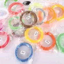 20 цветов(10 метров в цвет) 1,75 мм PLA материал печати 3D специальная нить для 3D ручки 3D принтер поставки случайные цвета