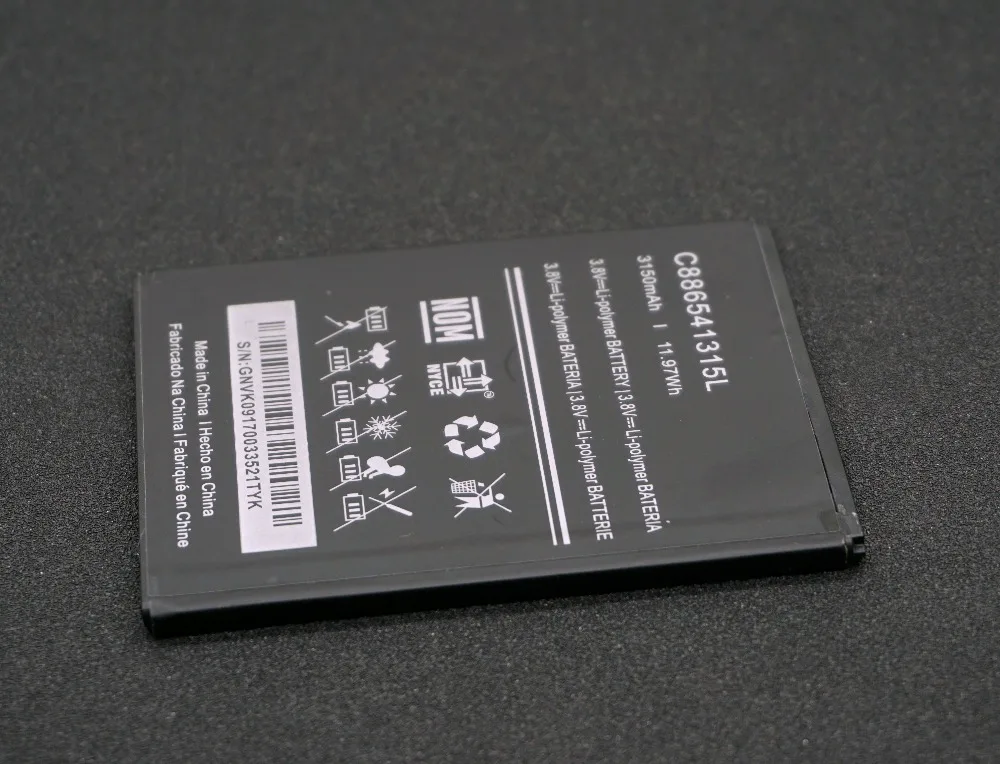 LehonS 1x3150 mAh/11.97Wh сменный литий ионный аккумулятор для мобильного телефона BLU VIVO XL