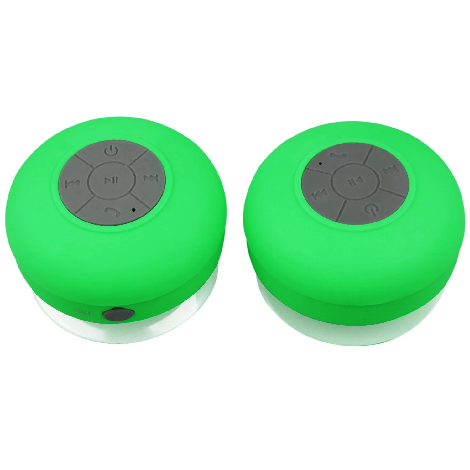 mini hifi waterproof wireless bluetooth handsfree mic suction speaker shower car