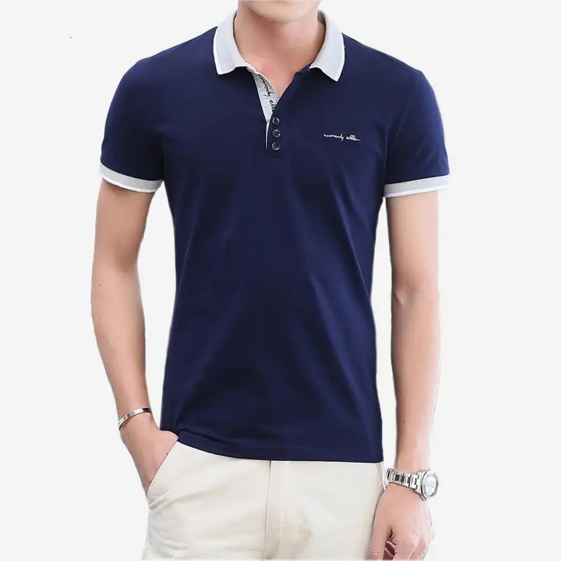 Camiseta Polo de hombre 2018 para hombre, Polos de algodón