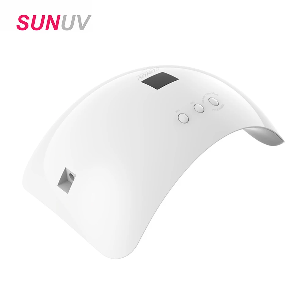 SUNUV SUN8 LED Nail Dryer 48W Lamp For Manicure Unique Low Heat Mode