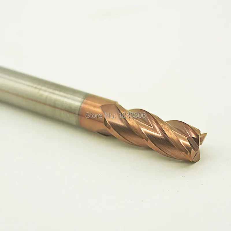 1 pi/èces HSS tournage CNC /à queue cylindrique 4 fl/ûte fin fraise foret de perceuse outil 4 mm