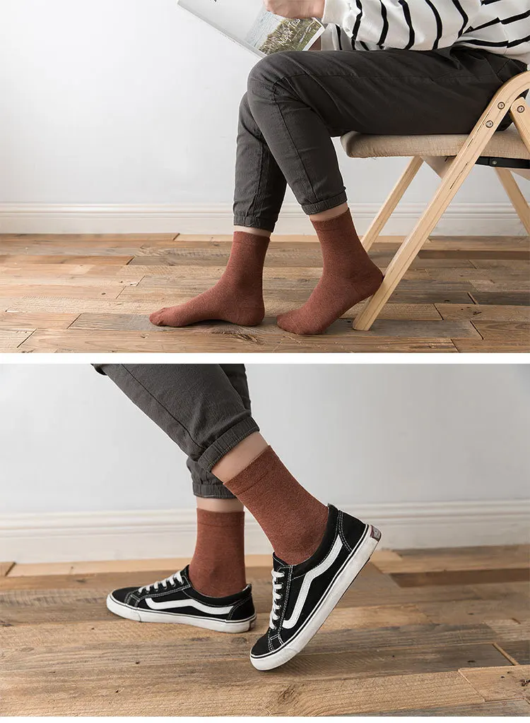 Яркие цвета, мужские однотонные чулки, модные трендовые мужские носки, осенние и весенние новые повседневные хлопковые носки для мужчин, подарок
