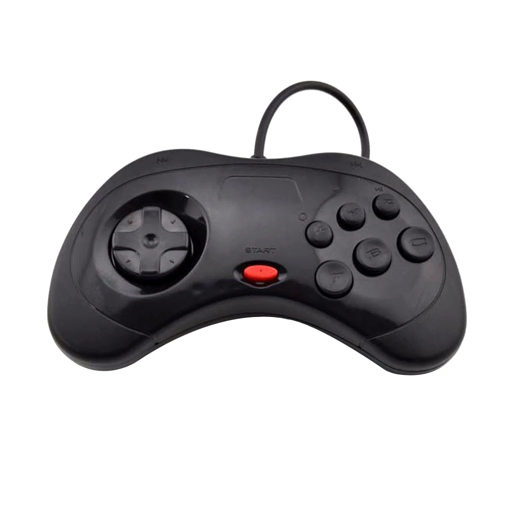 20 шт./лот джойстик для ПК система Sega Saturn стиль USB проводной геймпад Классический