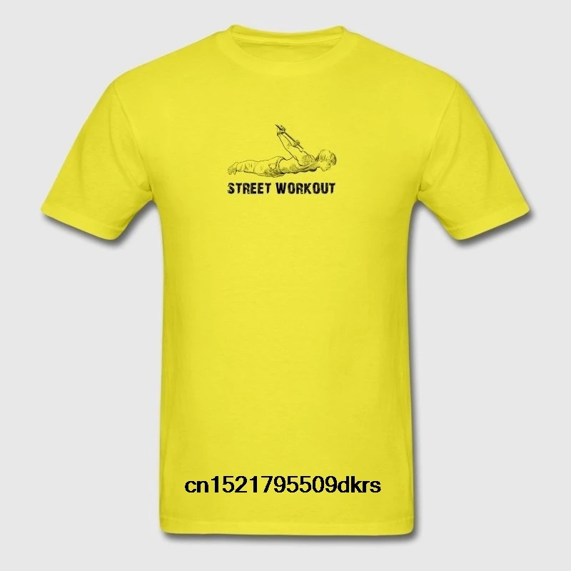 

Men T shirt street workout fashion For funny t-shirt novelty tshirt women