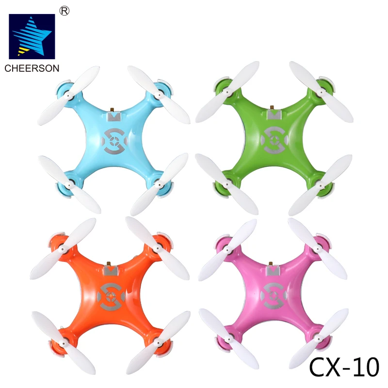 Cheerson RC Drone CX10 CX 10 Mini Drones 2 4GHz 4CH 6 axis Gyro Micro RC