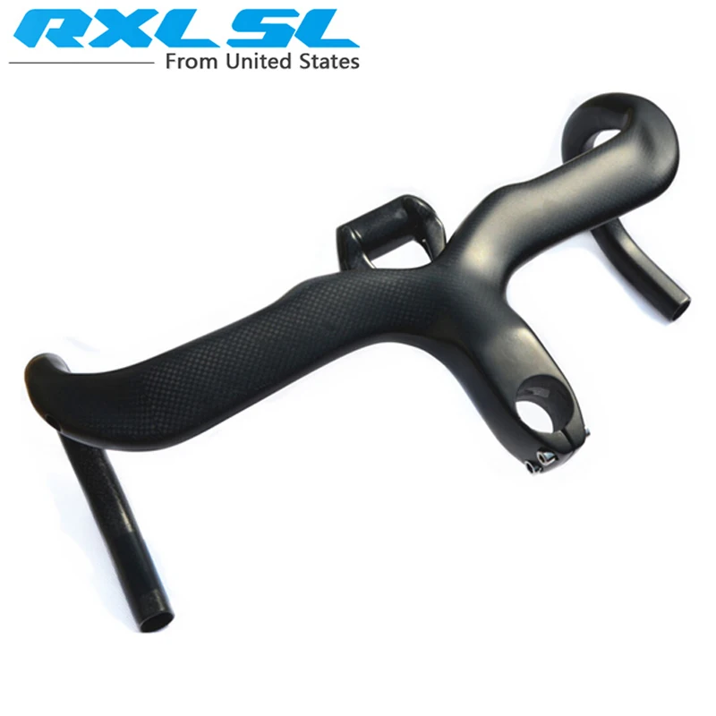 Bike Handblebar Carbon Road Bicycle Integrative Ha...