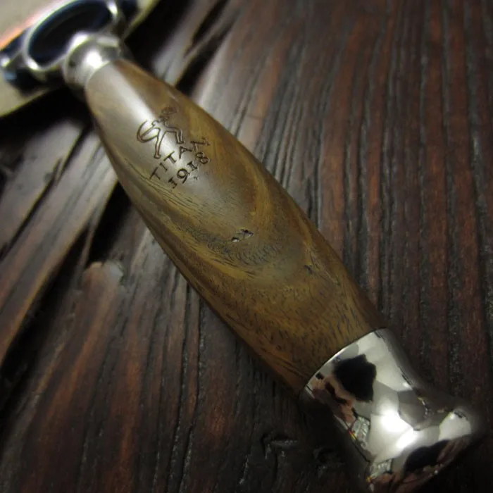 Сменные лезвия для бритвы 5 Слои лезвия электрическая бритва для мужчин,, высокое качество, в деревянной ручкой