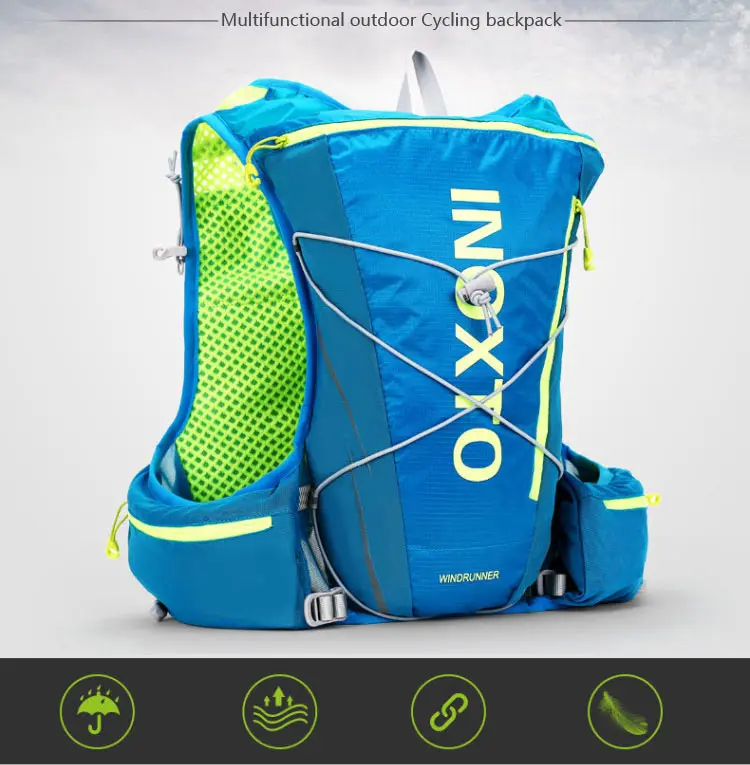 10L Running Bag Bicycle Backpack Cycling Run Bag Rucksack Hydration Men Sport Bags Light Waterproof Riding Bike Back Pack