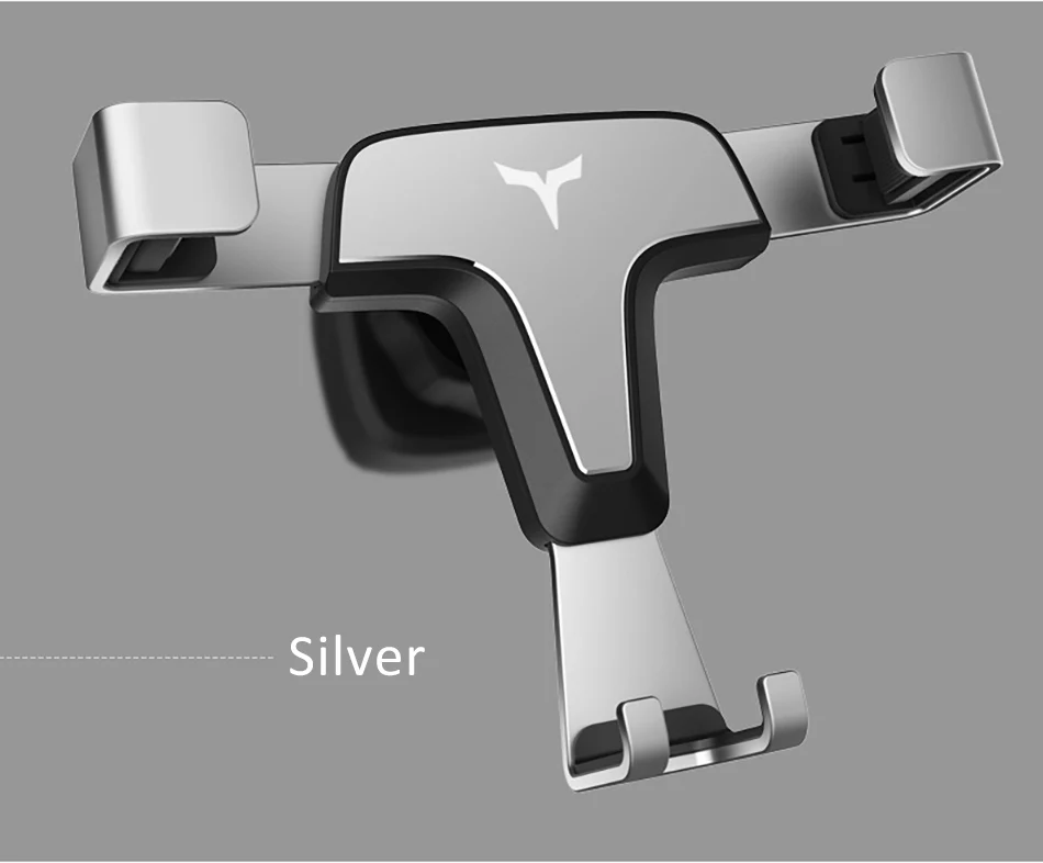 Aluminum Gravity Car Phone Holder Stand Air Vent 360 Degree Rotation For Huawei P20 iphone X 8 GPS Mobile Phone Support Bracket (14)