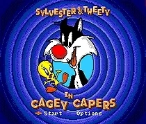 Картриджи для игр Sylvester и twety в Cagey Capers - 16 бит MD консоль MegaDrive Genesis | Электроника