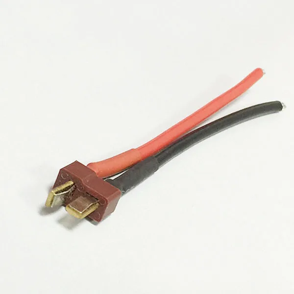 

Deans Style T Plug Male connector Silicone Wire cable 12AWG 10CM long for RC wholesale