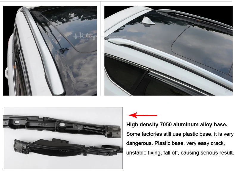 Новое поступление багажник на крышу багажная рейка/бар на крышу для Ford Kuga/Escape 2012-, CXK подлинный, ISO9001 качество, металлическая основа, загрузка 96 кг