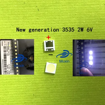 

600pcs LG Innotek LED LED Backlight 2W 6V 3535 Cool white LCD Backlight for TV TV Application 2-CHIP