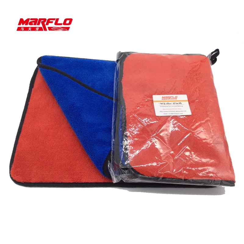 Car Wash Microfiber Cloth Towel Car Paint Gloss Seal 1000gSM MARFLO