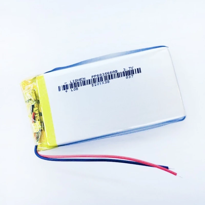 683566 3 7 V литий полимерная батарея 1800 mah DIY Мобильная Аварийная для зарядки сокровищ