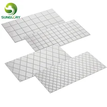 Шт. 4 шт. сетка отпечаток коврик набор текстура лист текстура коврик Buttercream помадка для тортов украшения отпечаток выпечки коврик DIY торт плесень