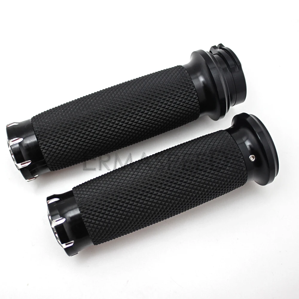 Grips Handle Black Handlebar For Harley Sportster